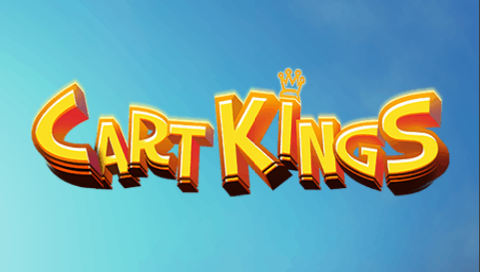 Cart Kings title screen for PSP